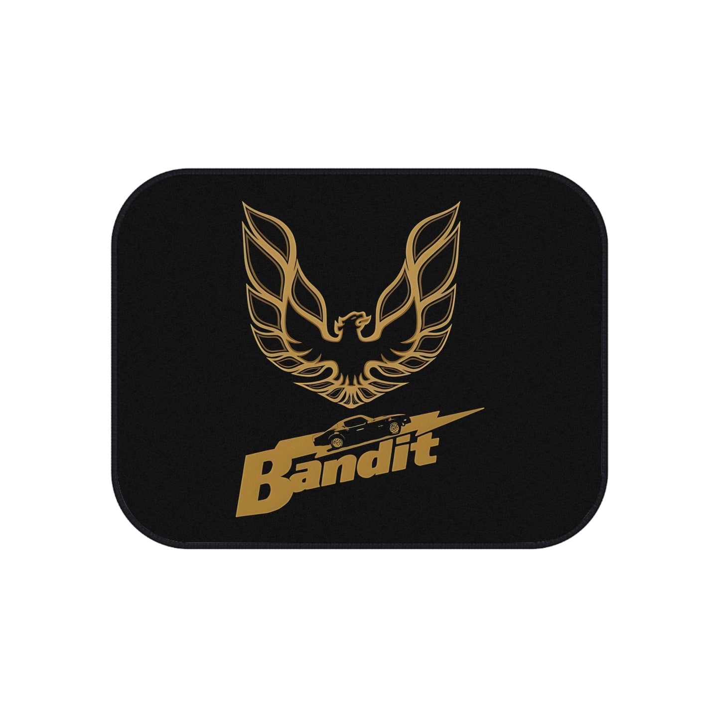 Car Mats Set, Trans Am Firebird Black Bandit Universal Floor Mat for Car Decor