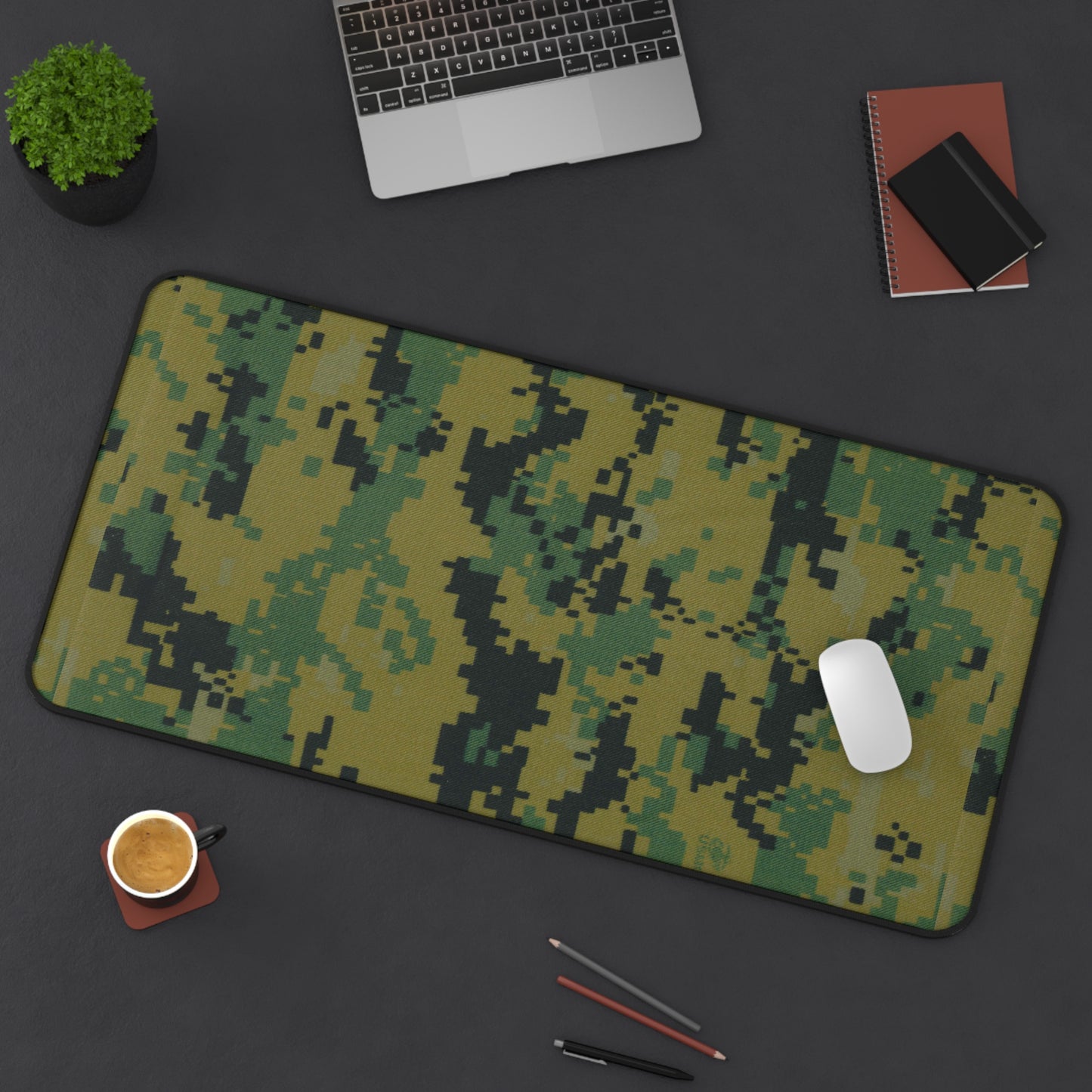 Desk Mat, Mousepad Marapat USMC Pixelated Camo