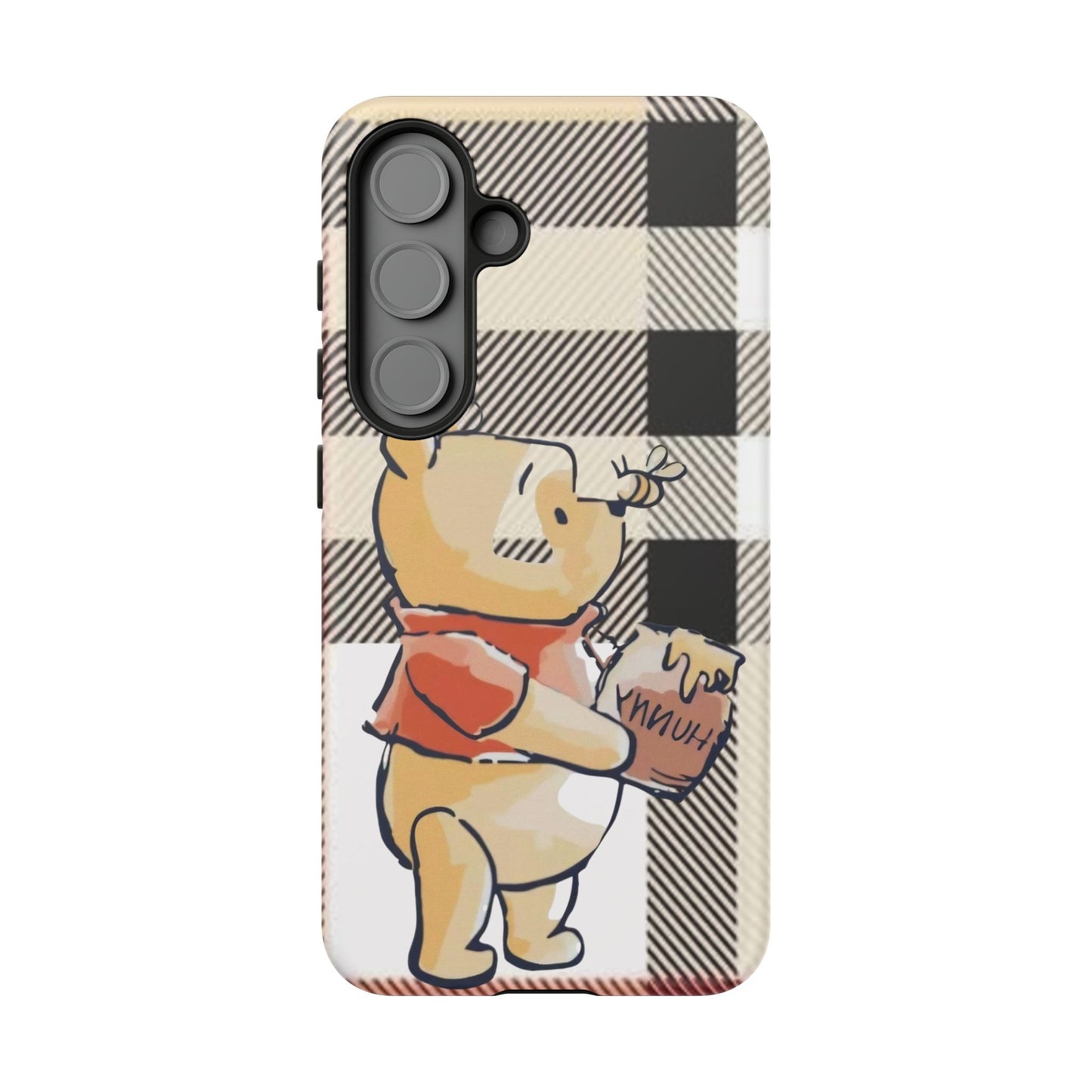 Cute Animal Phone Case, Winnie the Pooh Design, Gift for Kids, Character Case,