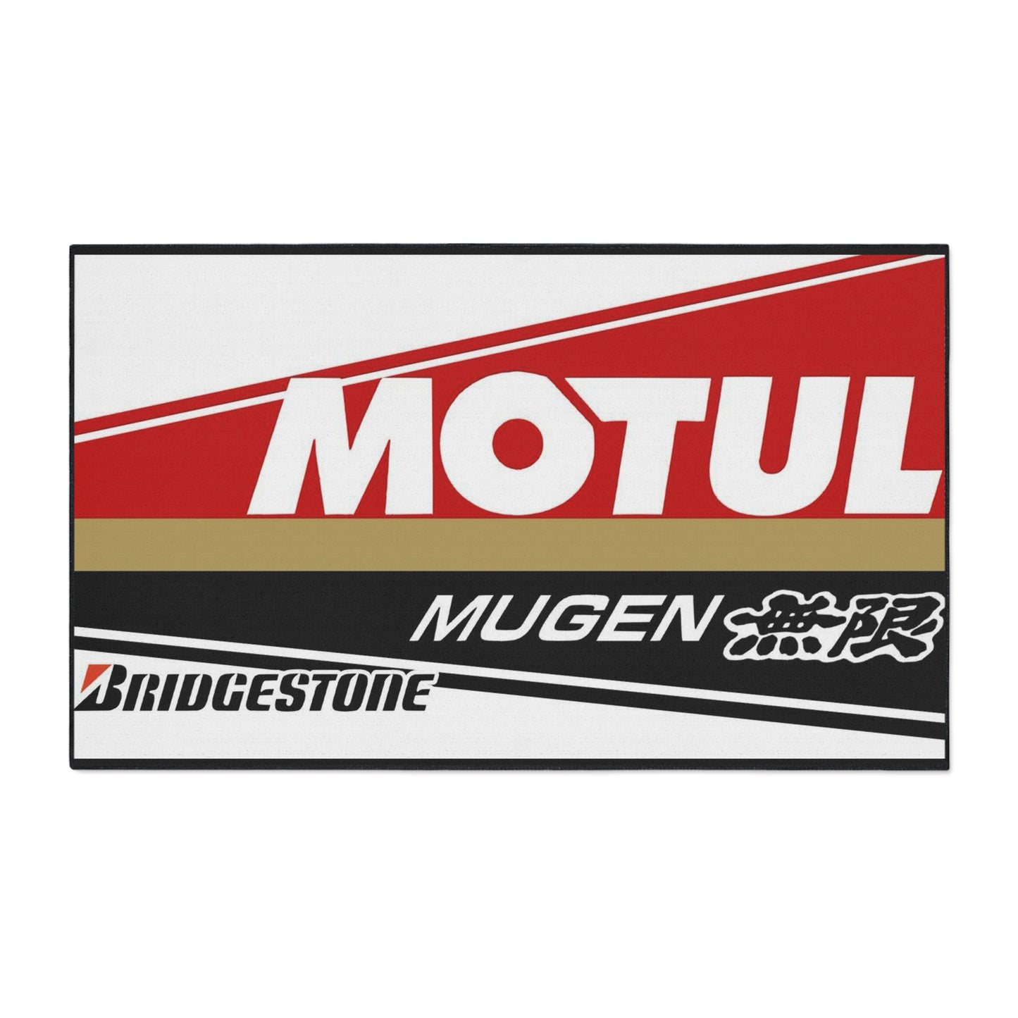 Motul Mugen Racing Heavy-Duty Floor Mat – Garage & Workshop Entrance Mat