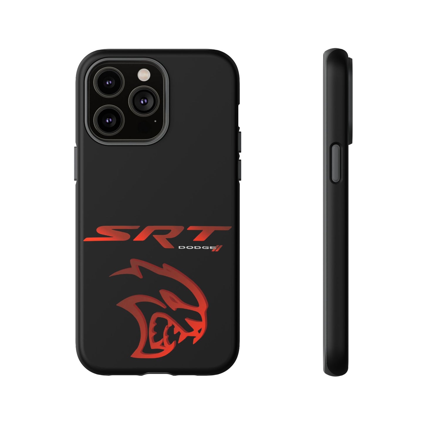 Black SRT Tough Case for iPhones, Galaxy Phones and Google Pixel