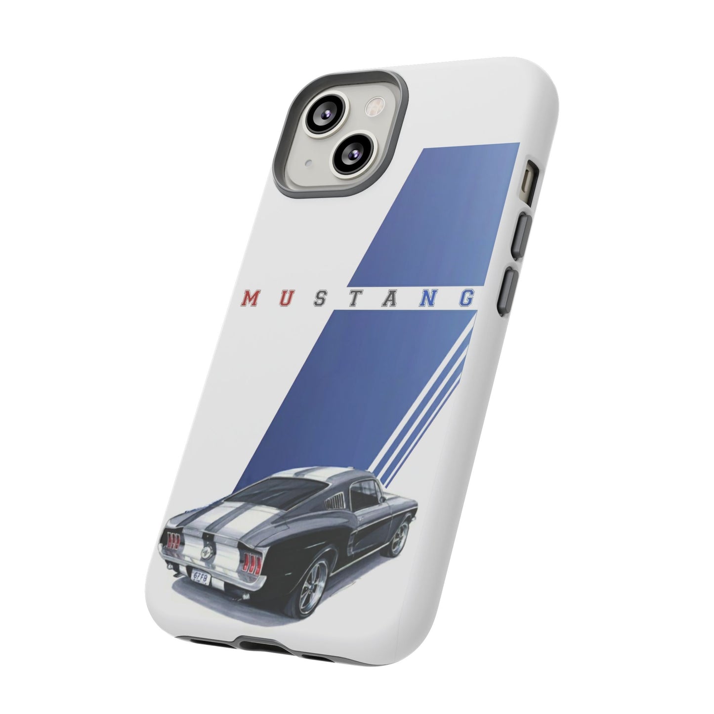 Mustang Car Art Tough Cases For iPhones, Samsung Galaxy and Google Pixel