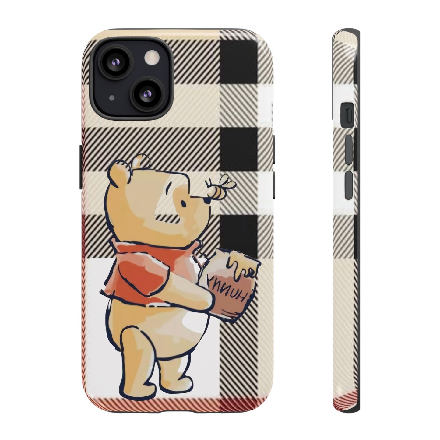 Cute Animal Phone Case, Winnie the Pooh Design, Gift for Kids, Character Case,