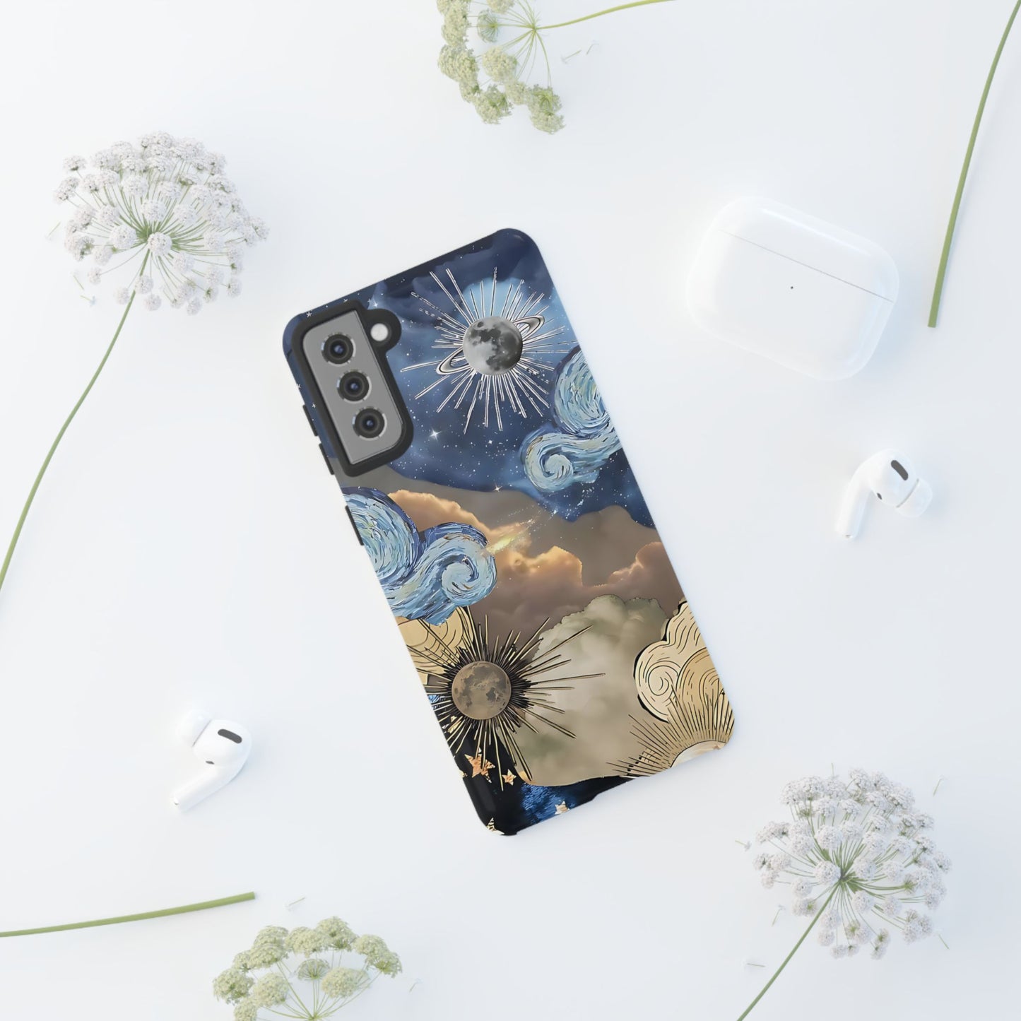 Celestial Phone Case - Cosmic Vibes for Sky Lovers, Galaxy Gift, Astrology,