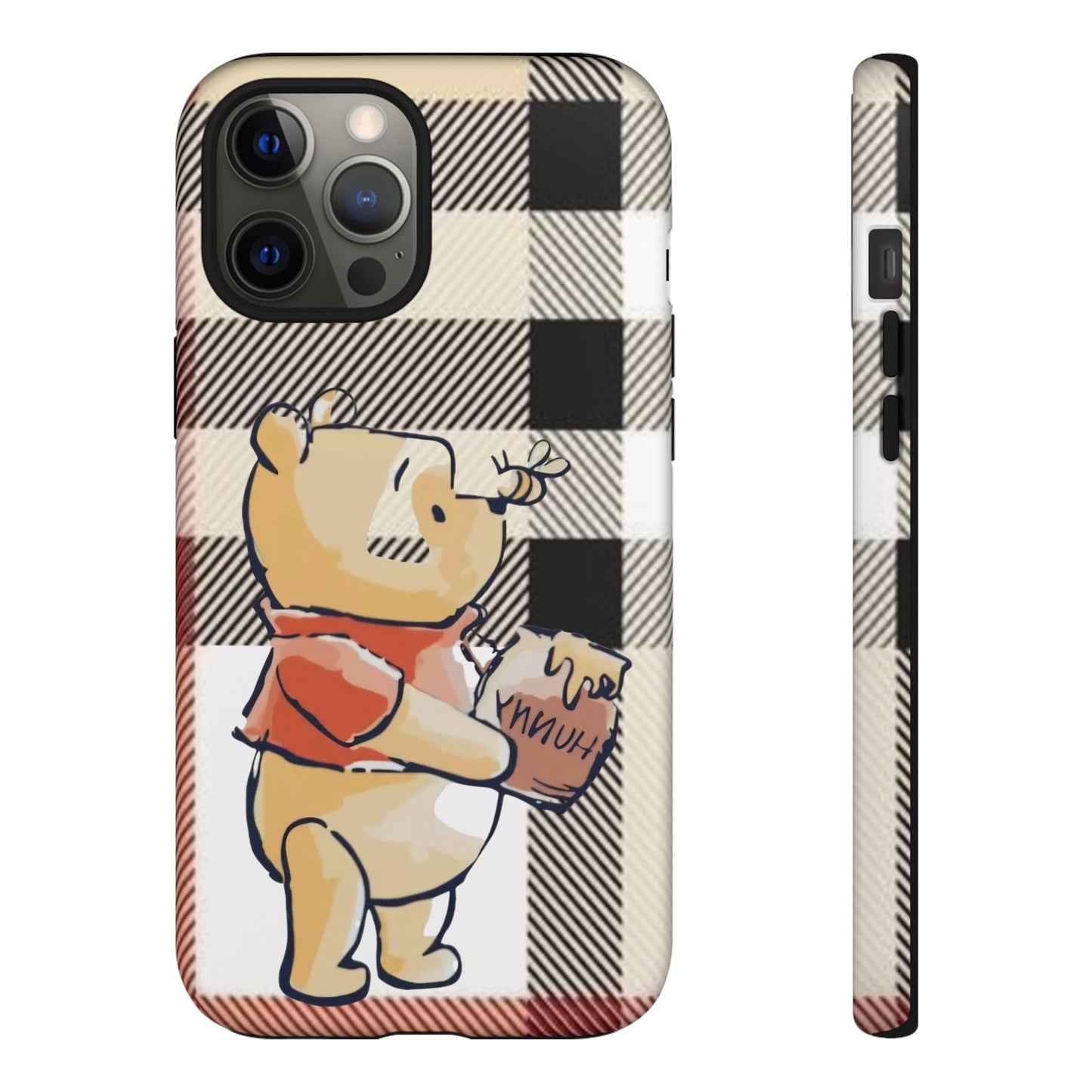 Cute Animal Phone Case, Winnie the Pooh Design, Gift for Kids, Character Case,