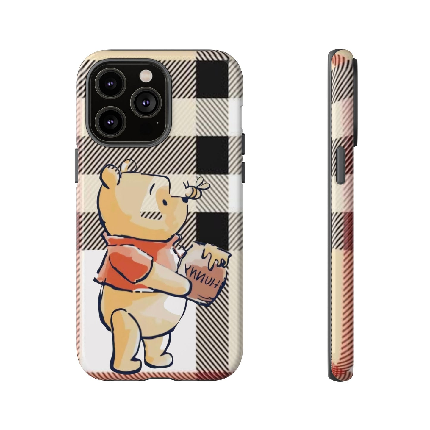 Cute Animal Phone Case, Winnie the Pooh Design, Gift for Kids, Character Case,