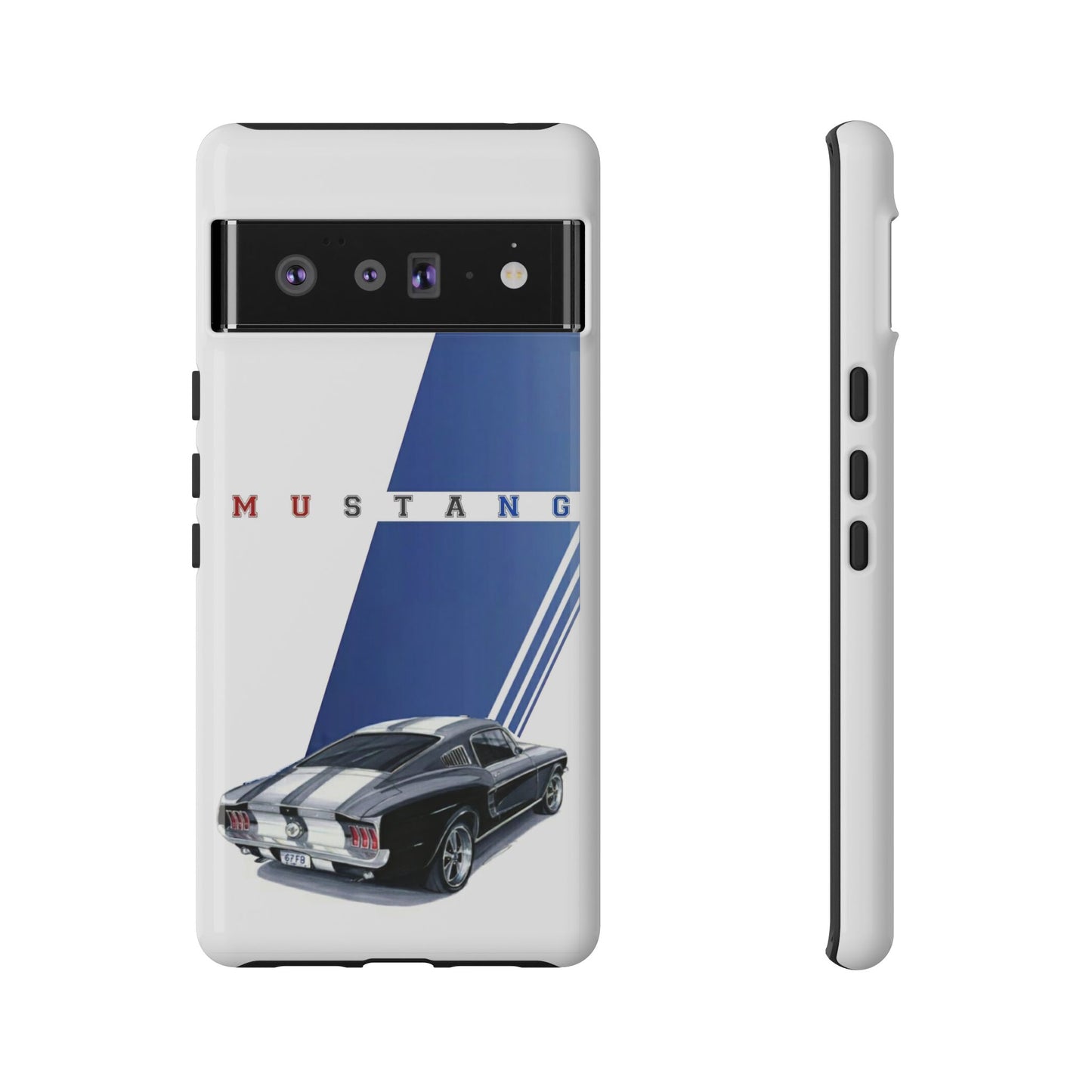 Mustang Car Art Tough Cases For iPhones, Samsung Galaxy and Google Pixel
