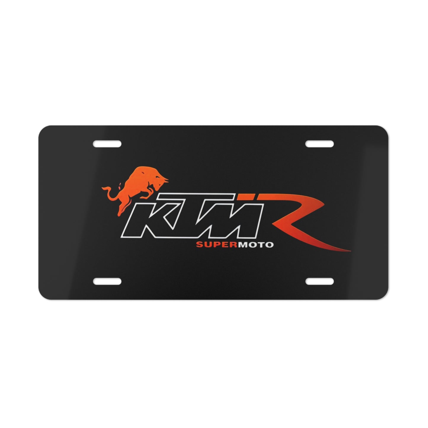 KTMR Super Moto Racing Vanity License Plate Man Cave Garage Art