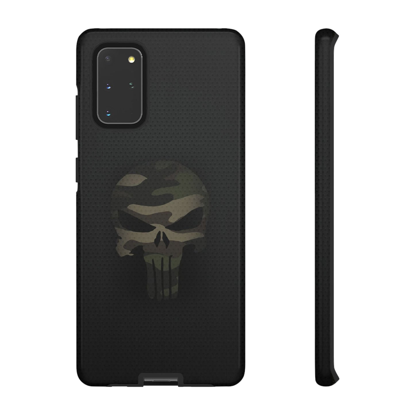 Camo Green Tough Case For iPhone, Samsung Galaxy, Pixel, Punisher Graphic