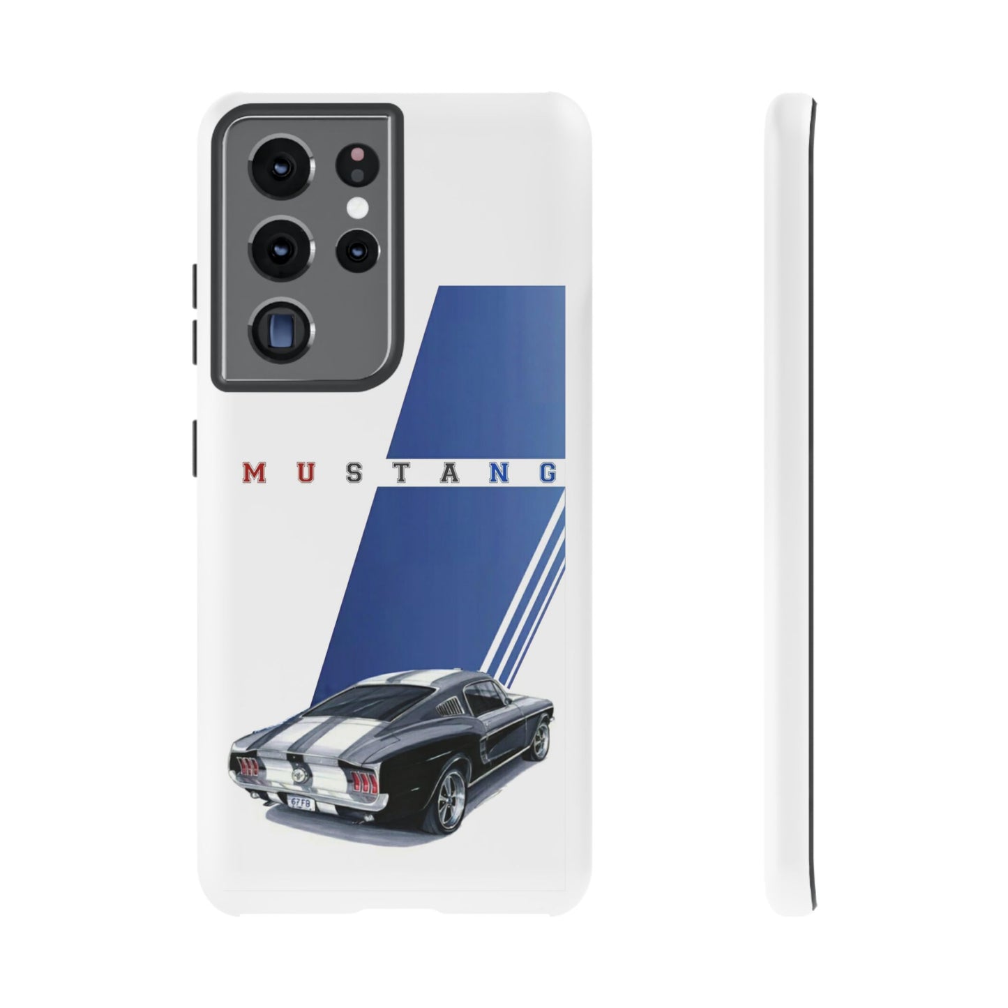 Mustang Car Art Tough Cases For iPhones, Samsung Galaxy and Google Pixel