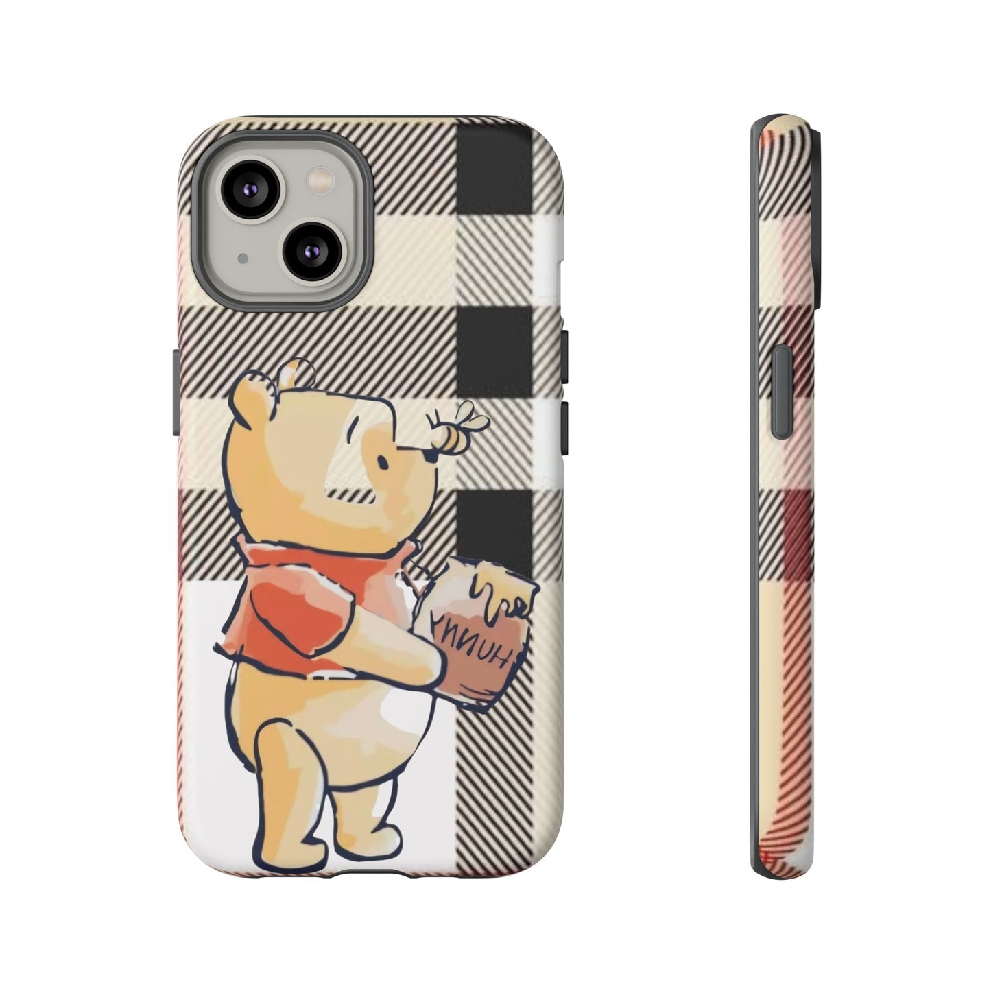 Cute Animal Phone Case, Winnie the Pooh Design, Gift for Kids, Character Case,