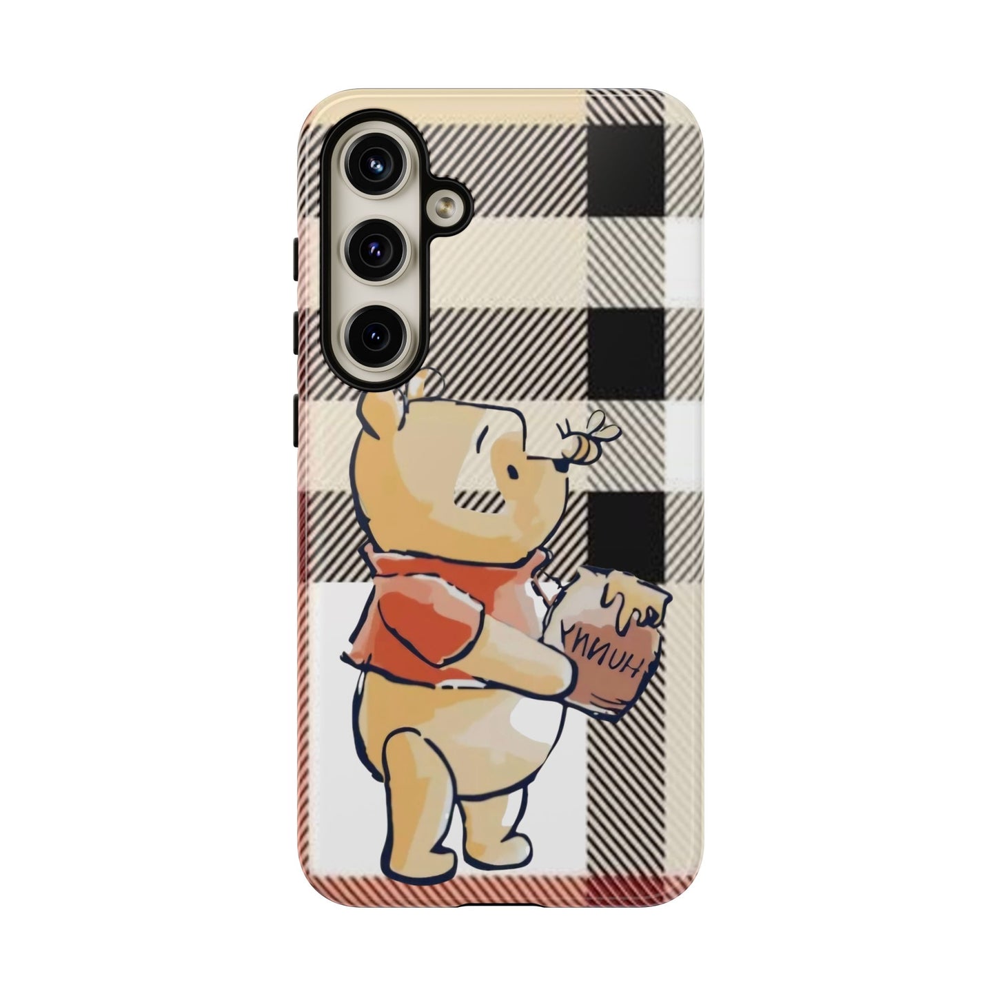 Cute Animal Phone Case, Winnie the Pooh Design, Gift for Kids, Character Case,