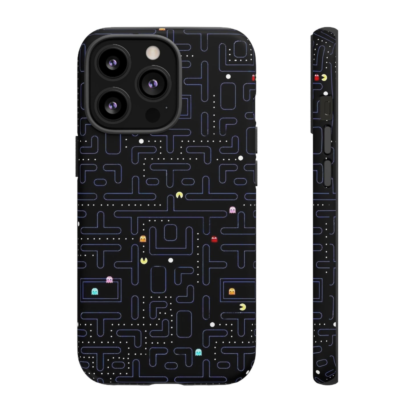 Pac-Man Tough Phone Case, Retro Gaming, Cute Gift for Gamers