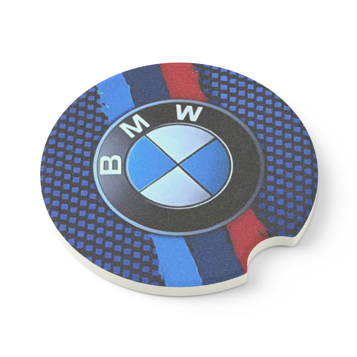 For BMW Soapstone Car Coaster, Auto Accessories, Car Decor, Gift for BMW Lover,