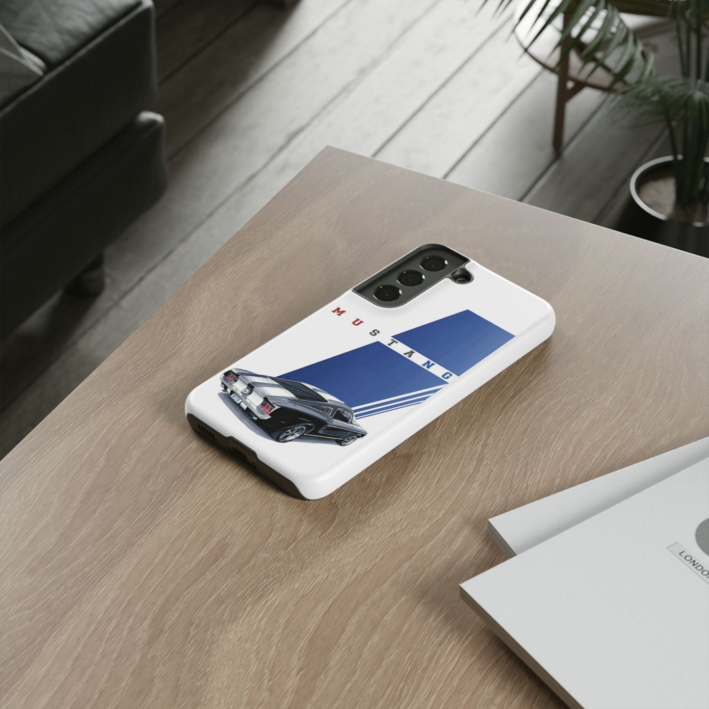 Mustang Car Art Tough Cases For iPhones, Samsung Galaxy and Google Pixel