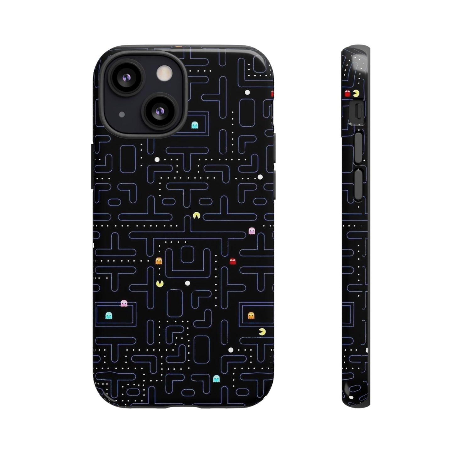 Pac-Man Tough Phone Case, Retro Gaming, Cute Gift for Gamers