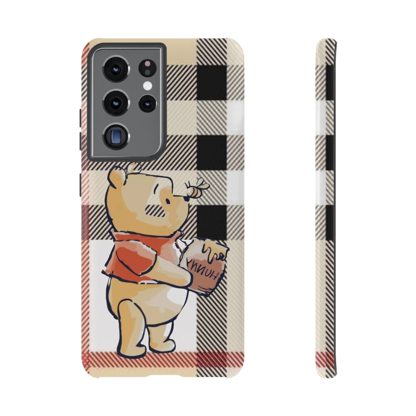 Cute Animal Phone Case, Winnie the Pooh Design, Gift for Kids, Character Case,