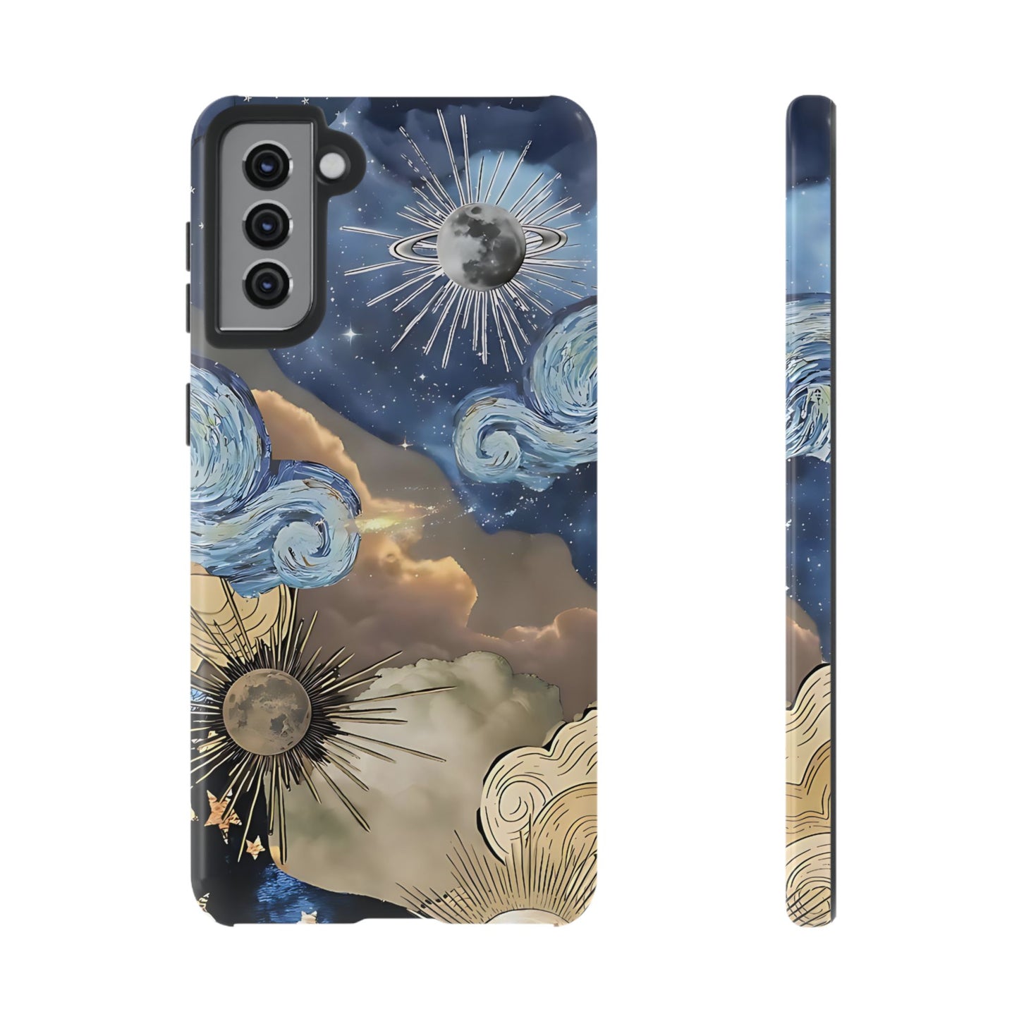 Celestial Phone Case - Cosmic Vibes for Sky Lovers, Galaxy Gift, Astrology,