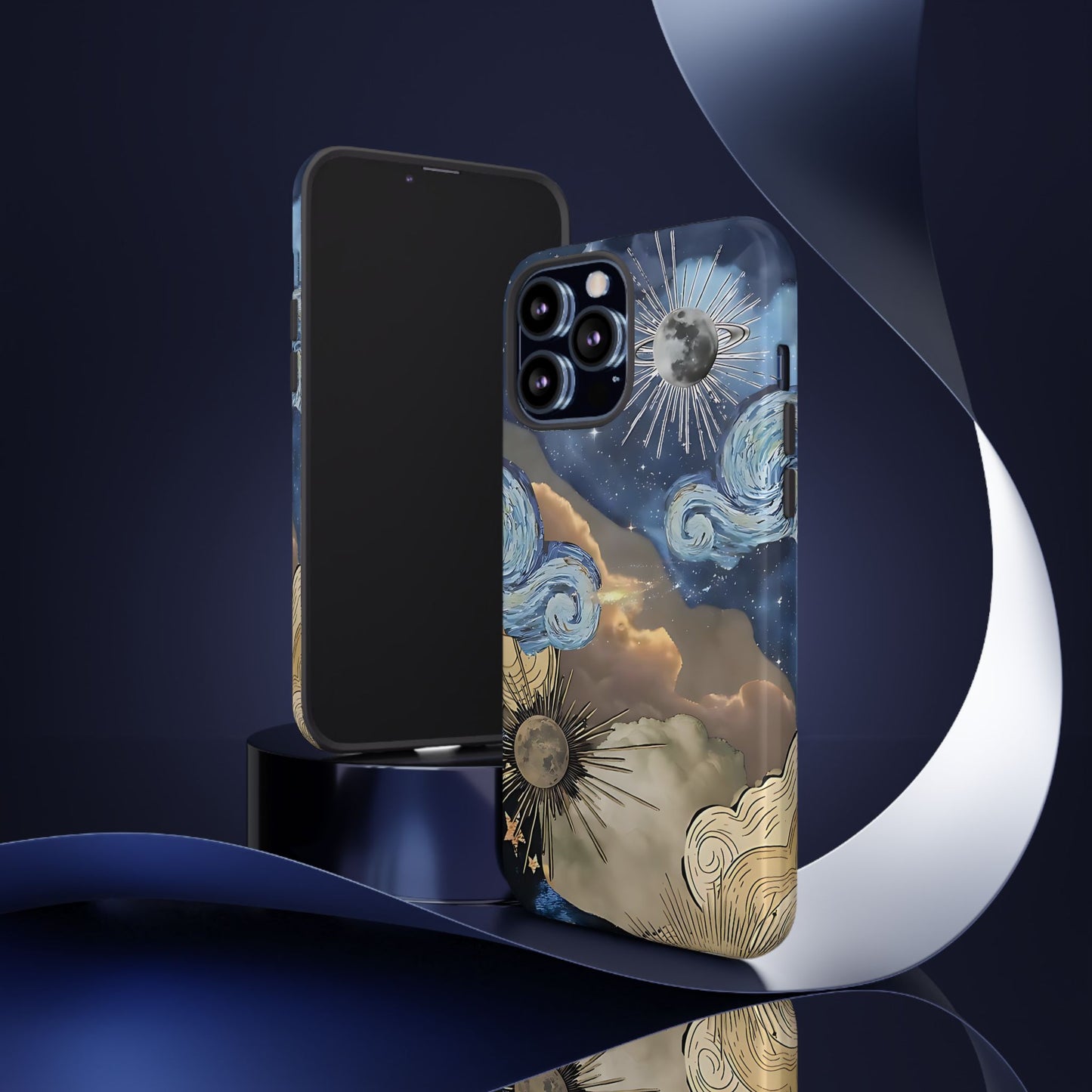 Celestial Phone Case - Cosmic Vibes for Sky Lovers, Galaxy Gift, Astrology,