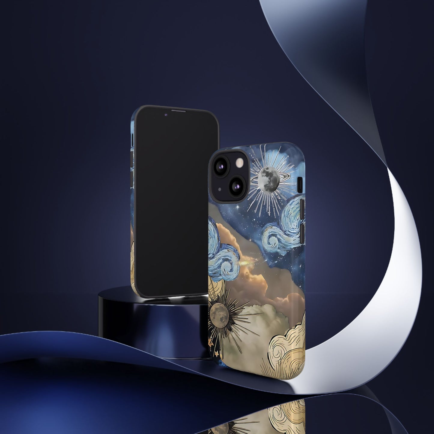 Celestial Phone Case - Cosmic Vibes for Sky Lovers, Galaxy Gift, Astrology,