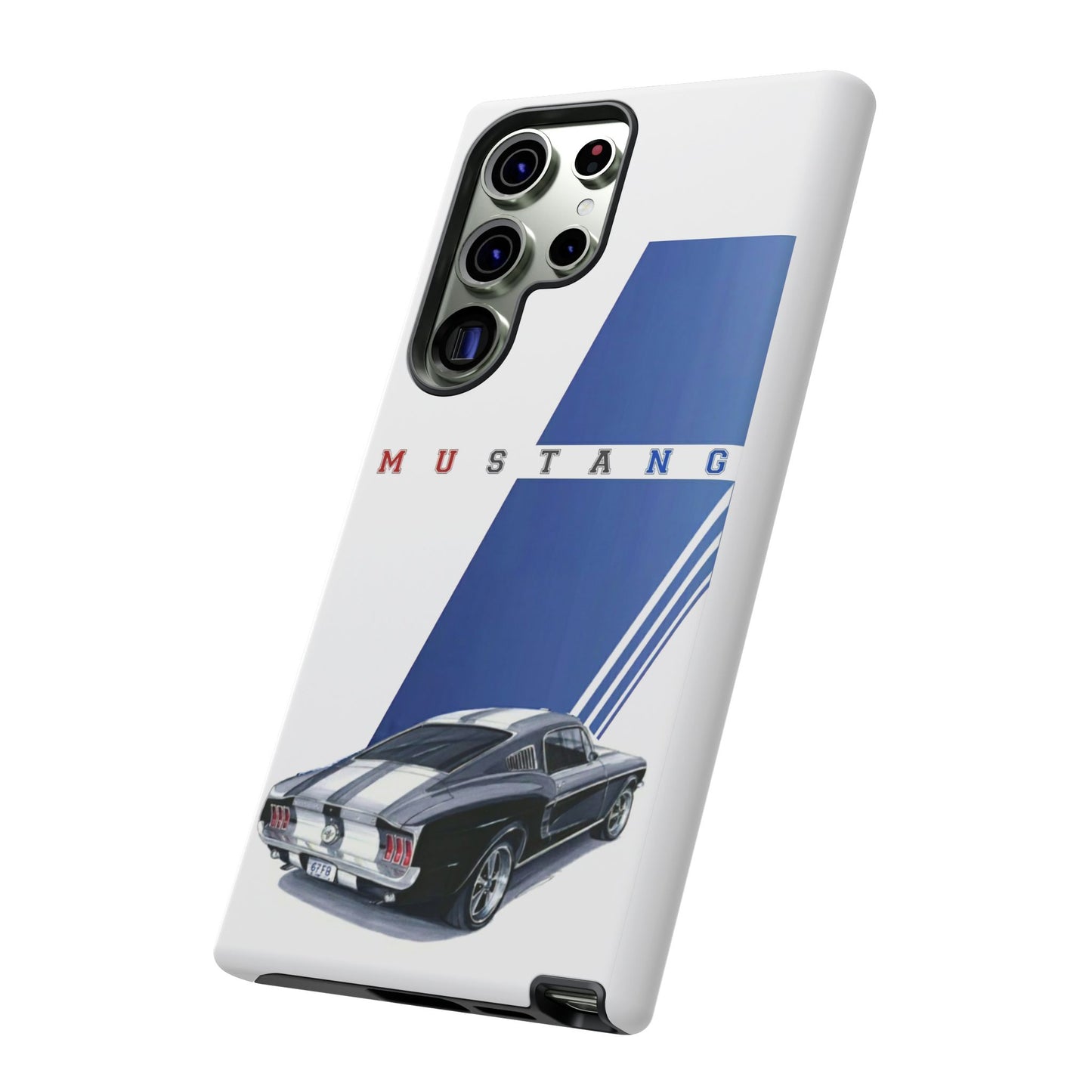 Mustang Car Art Tough Cases For iPhones, Samsung Galaxy and Google Pixel