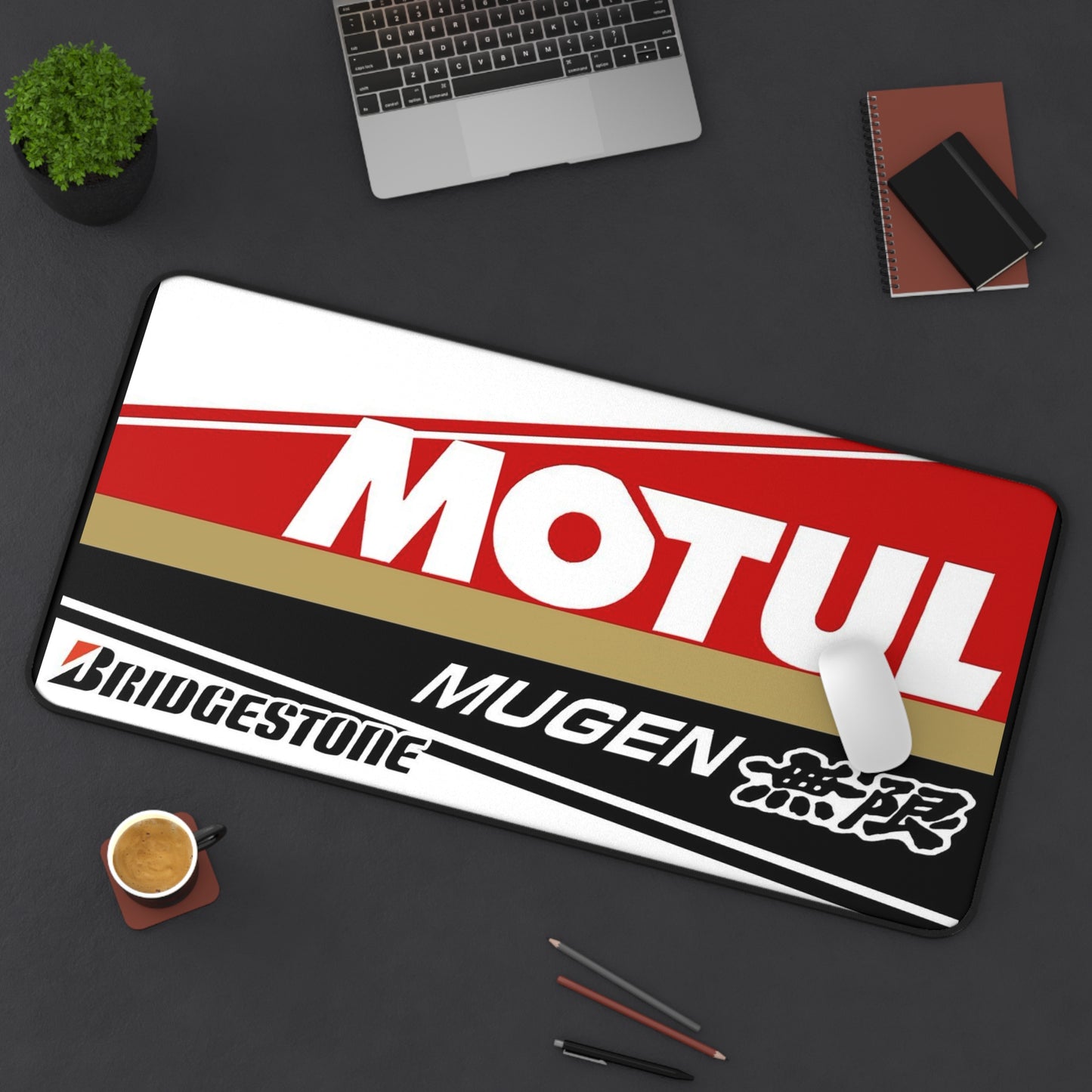Motul Mugen Racing Desk Mat – Motorsport Logo Mouse Pad