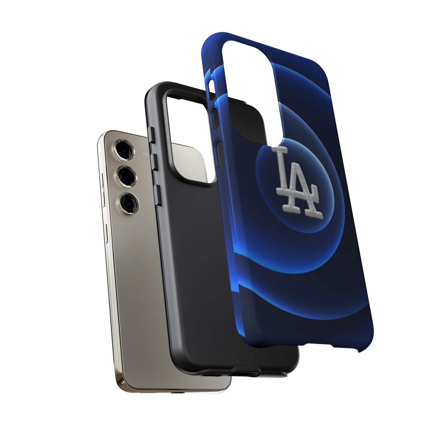 Dark Blue Tough Case for iPhone, Galaxy Phones and Google Pixel