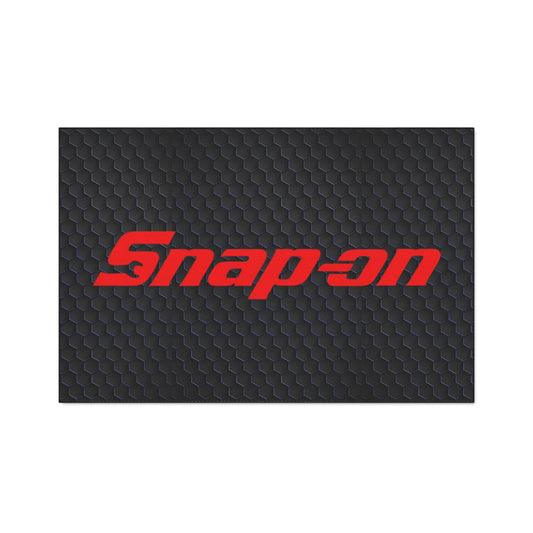 Snap-on Hexagonal  Heavy Duty Garage Floor Mat — Non-Slip Tool Bench Mat