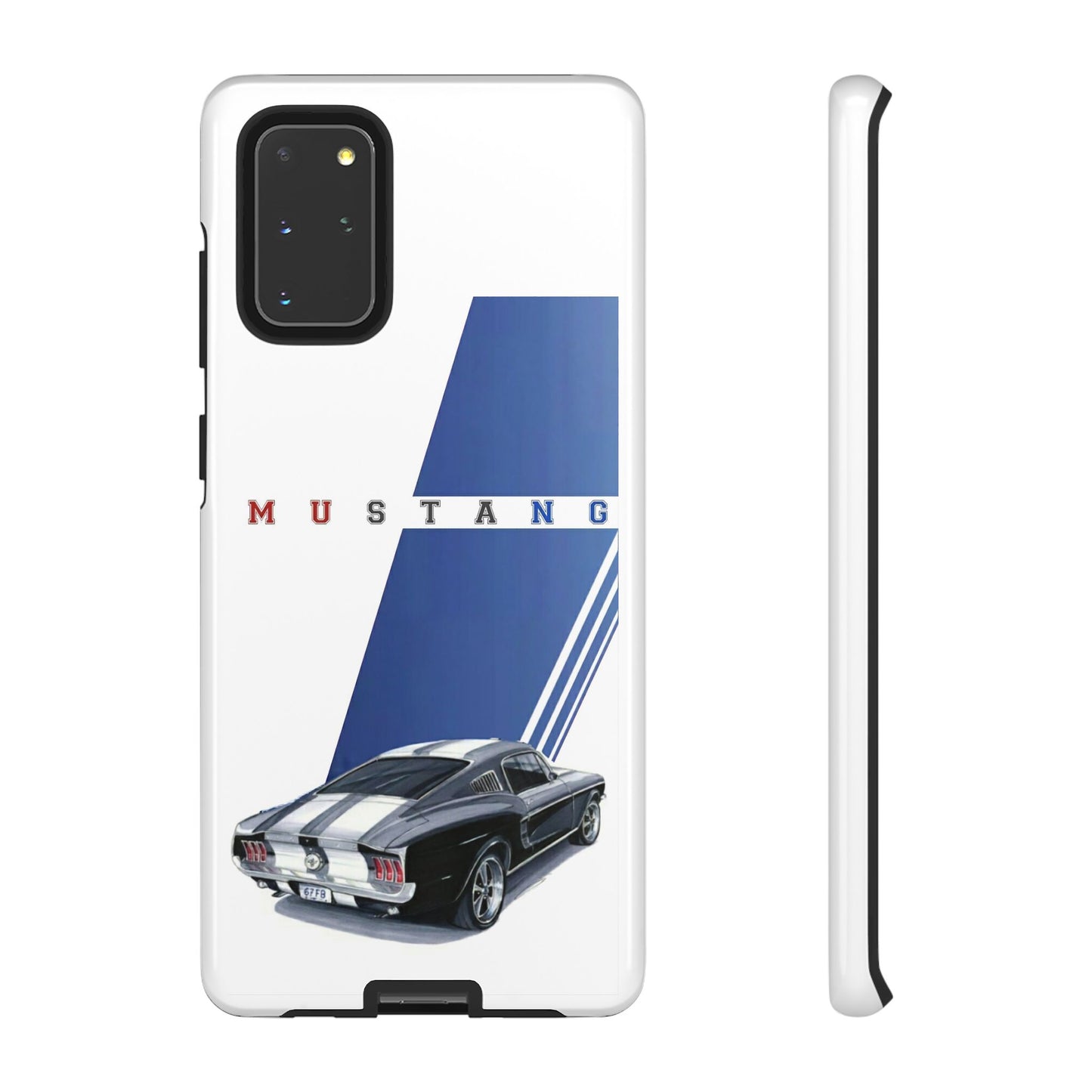 Mustang Car Art Tough Cases For iPhones, Samsung Galaxy and Google Pixel