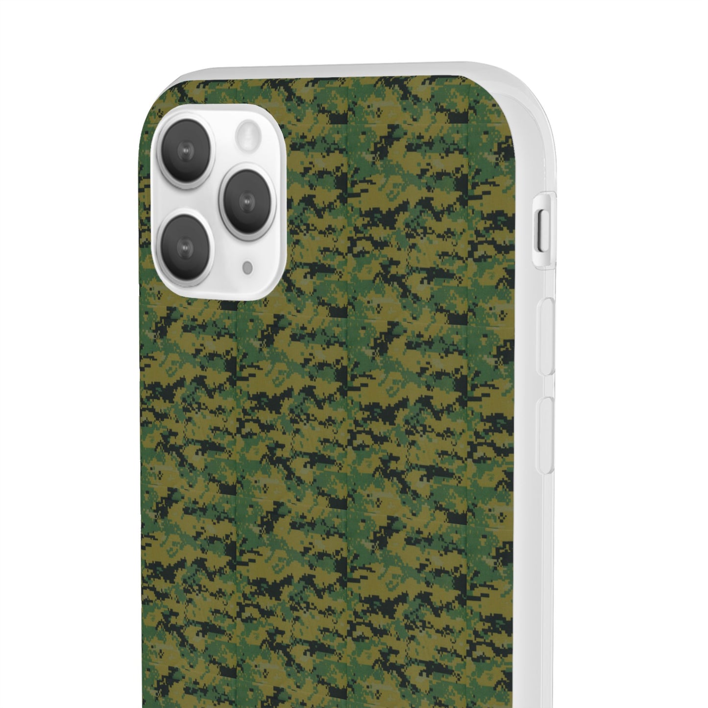 Marapat Pixelated Camo Flexible Phone Cases For iPhone and Samsung Galaxy