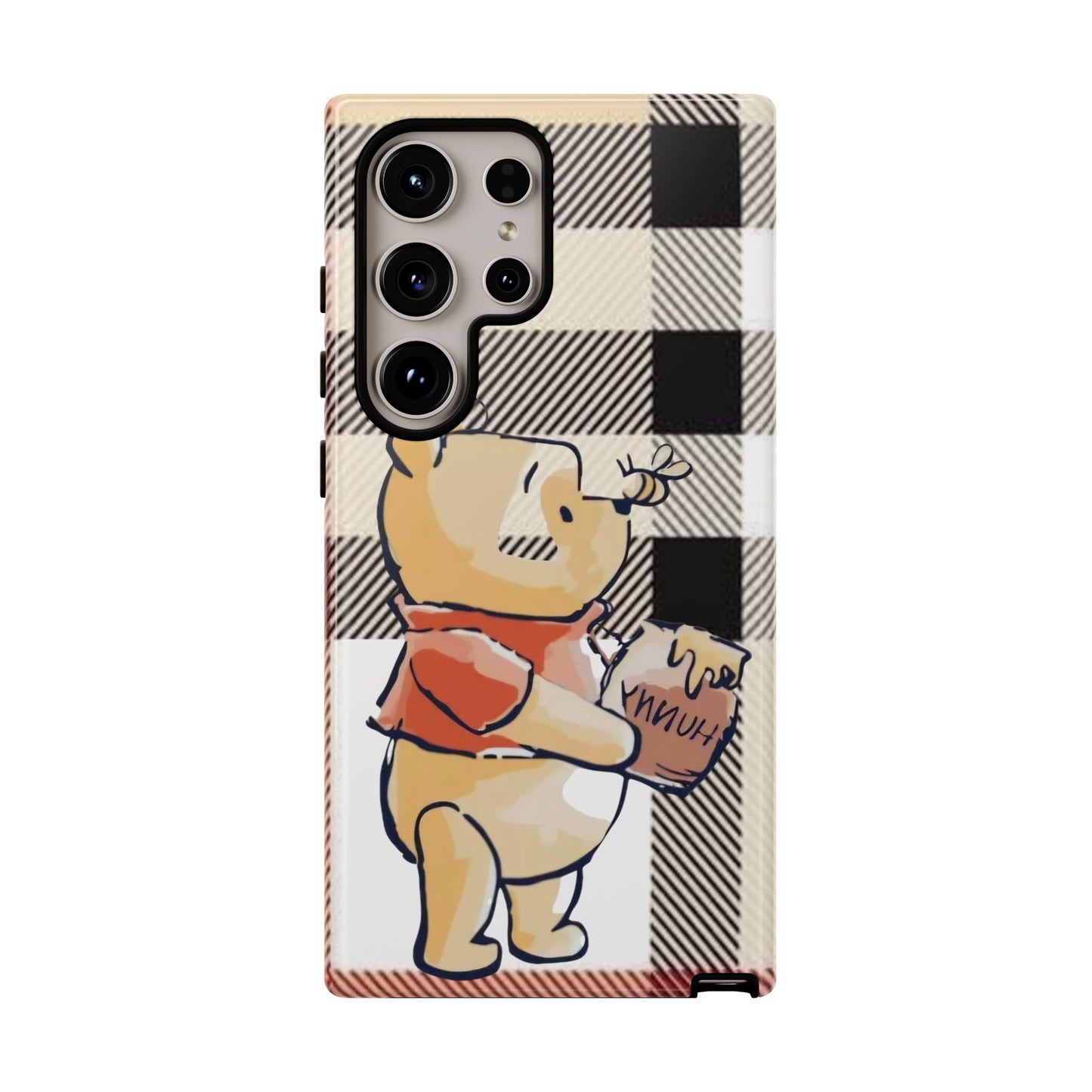 Cute Animal Phone Case, Winnie the Pooh Design, Gift for Kids, Character Case,