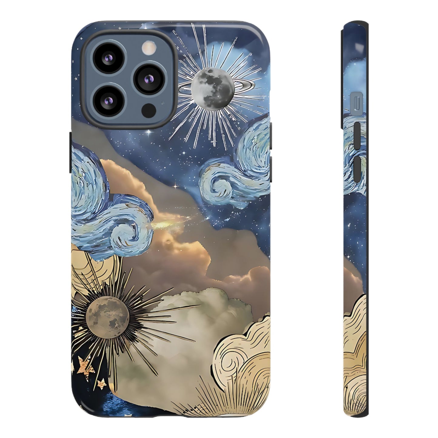 Celestial Phone Case - Cosmic Vibes for Sky Lovers, Galaxy Gift, Astrology,