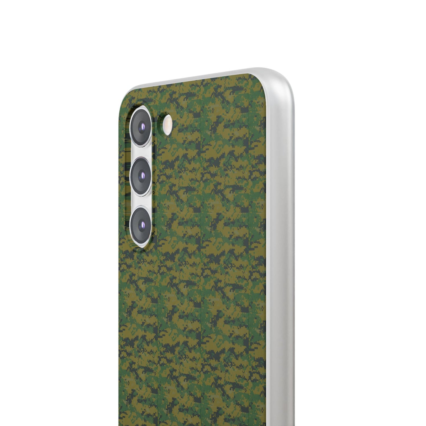 Marapat Pixelated Camo Flexible Phone Cases For iPhone and Samsung Galaxy