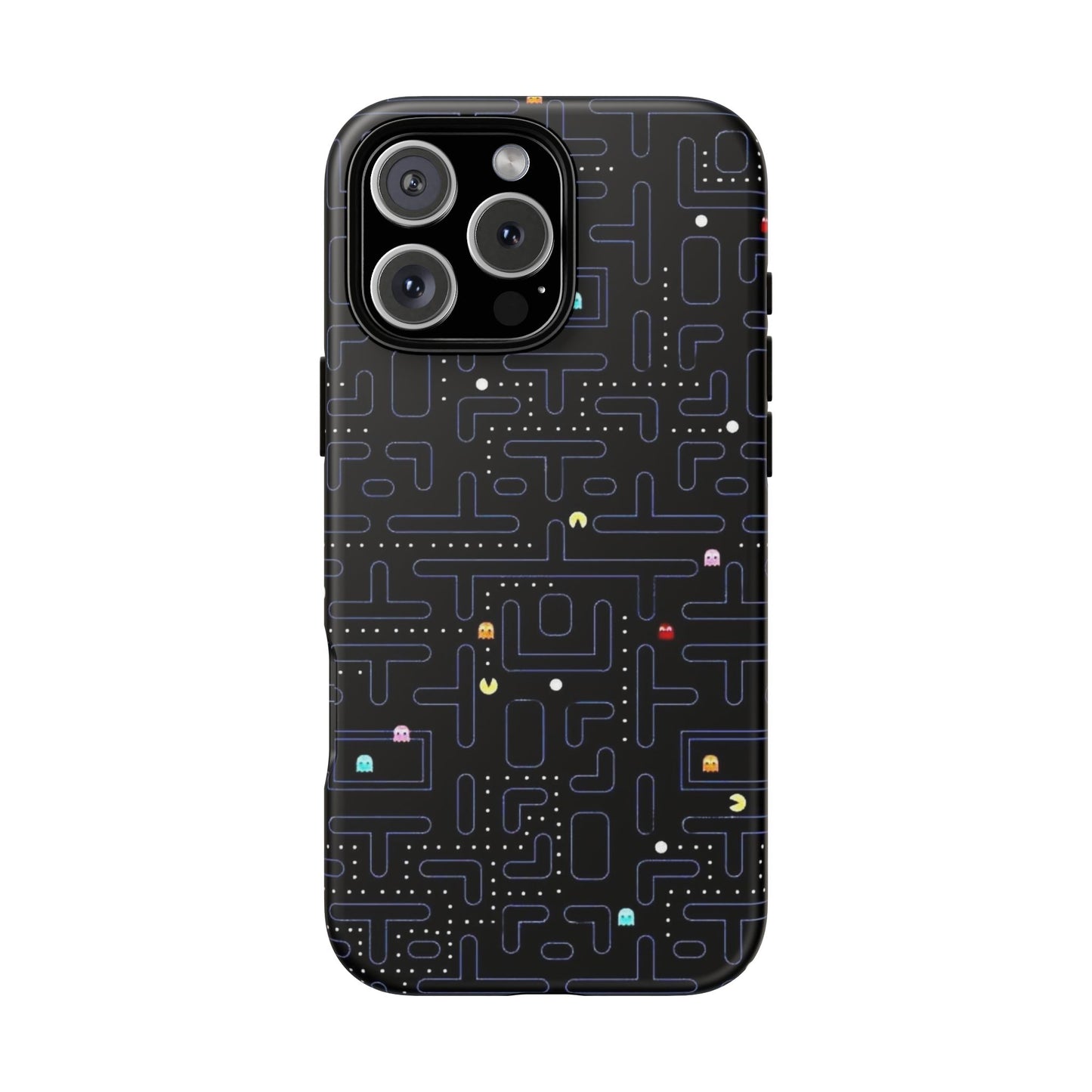 Pac-Man Tough Phone Case, Retro Gaming, Cute Gift for Gamers
