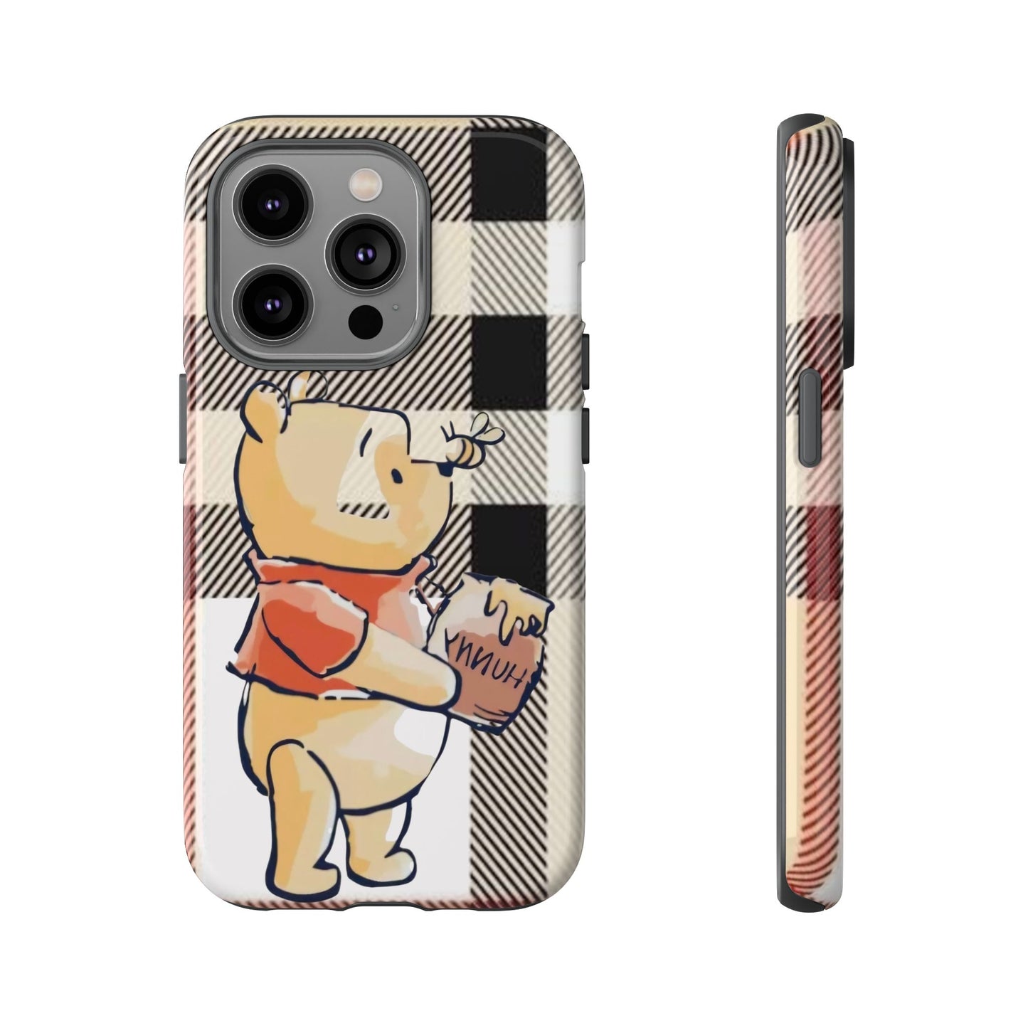 Cute Animal Phone Case, Winnie the Pooh Design, Gift for Kids, Character Case,