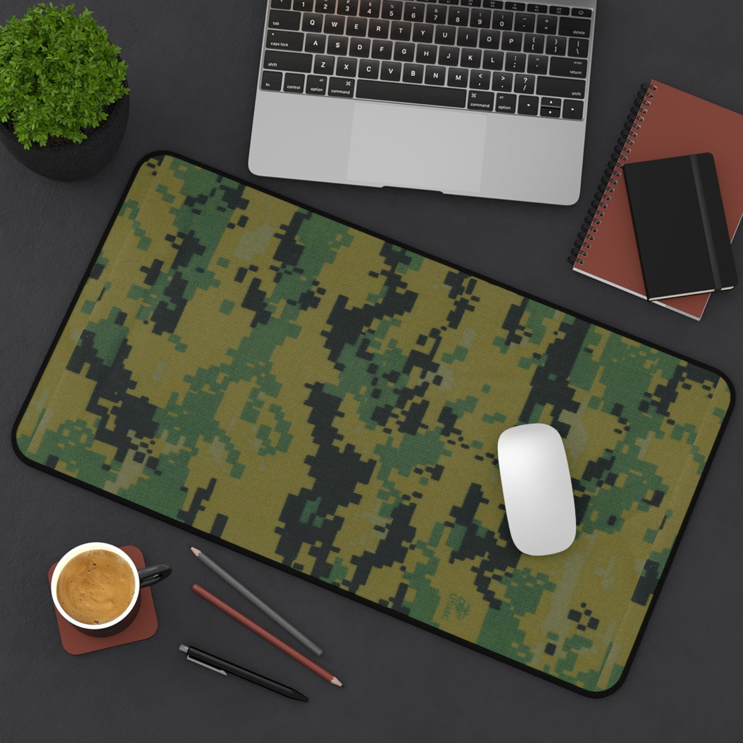 Desk Mat, Mousepad Marapat USMC Pixelated Camo