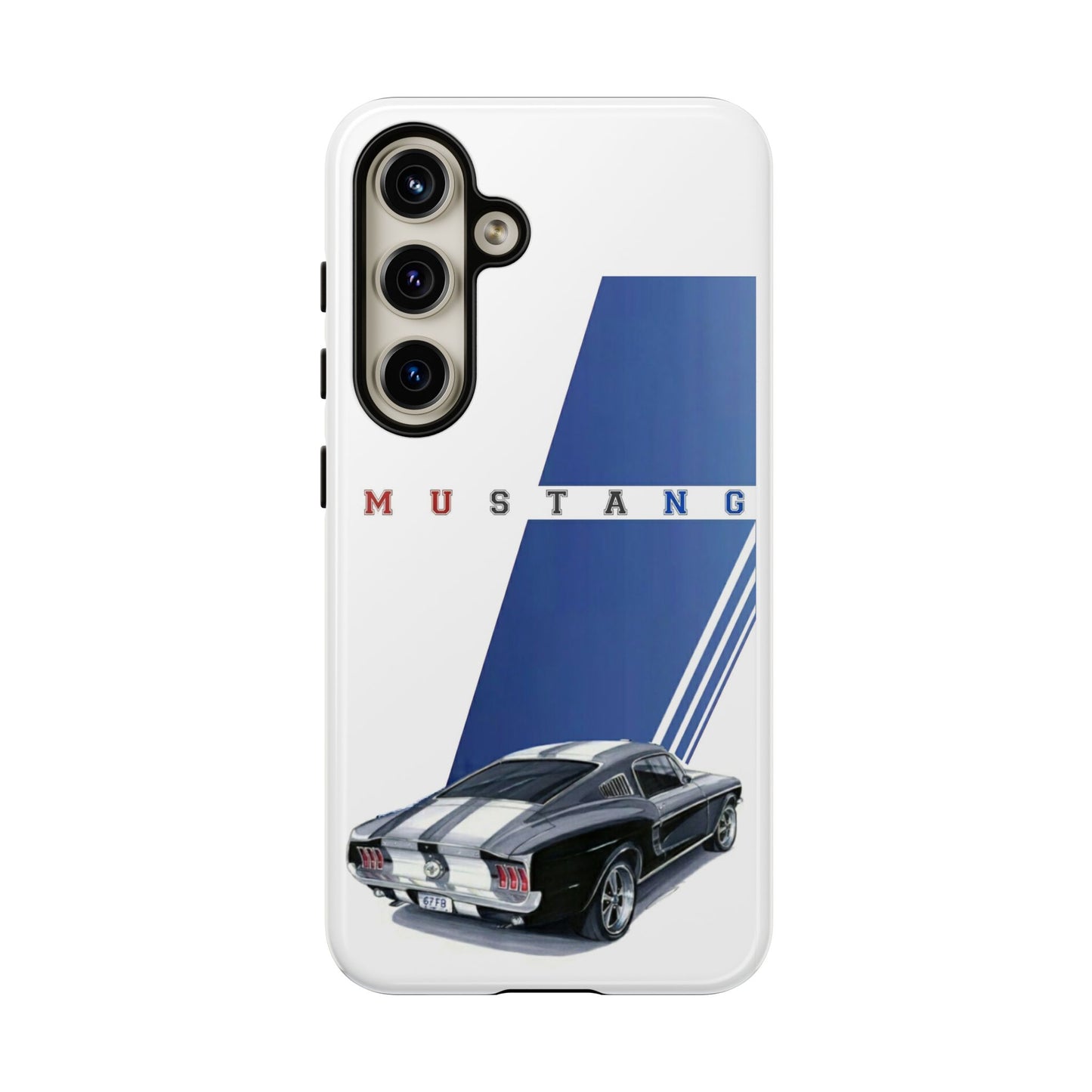 Mustang Car Art Tough Cases For iPhones, Samsung Galaxy and Google Pixel