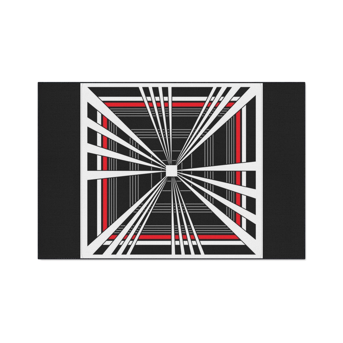 Stylish Heavy Duty Floor Mat, Indoor/Outdoor Rug, Tesla Plaid Modern Home Decor