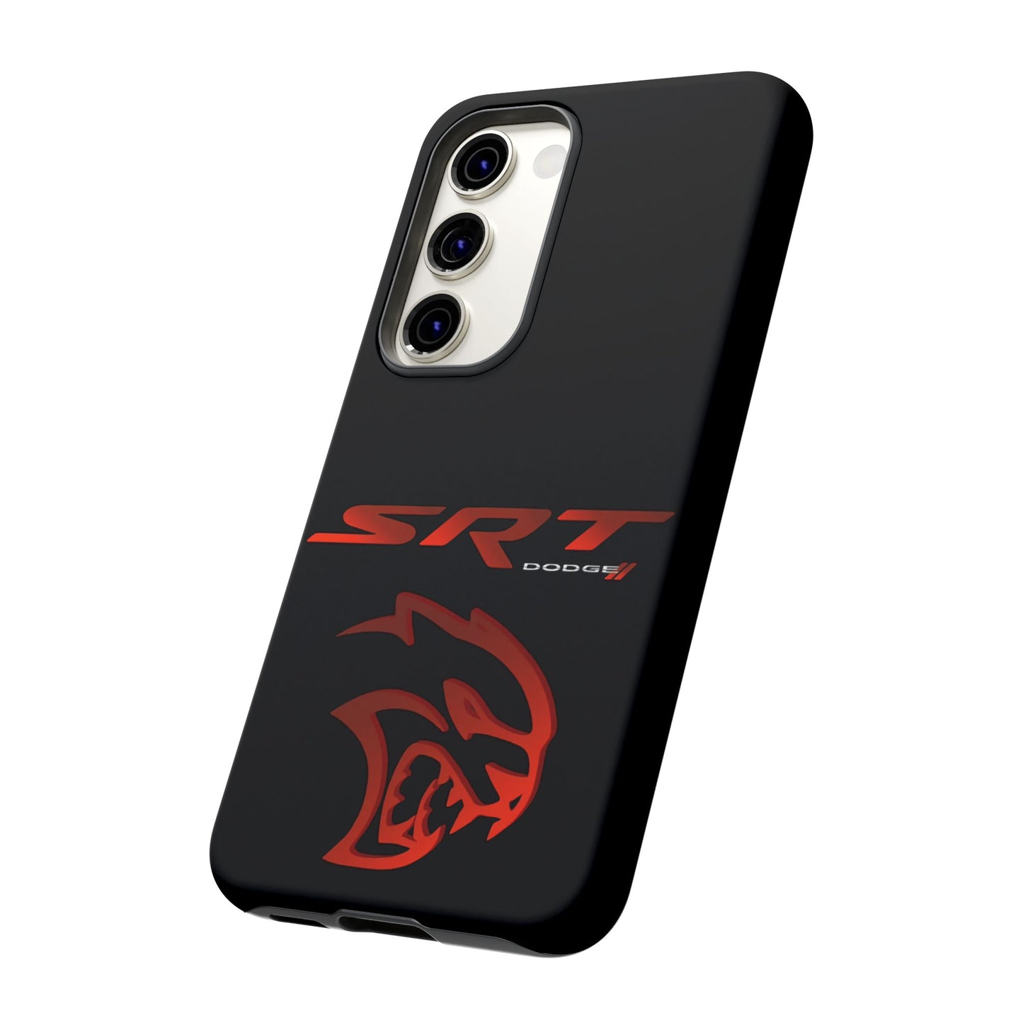 Black SRT Tough Case for iPhones, Galaxy Phones and Google Pixel