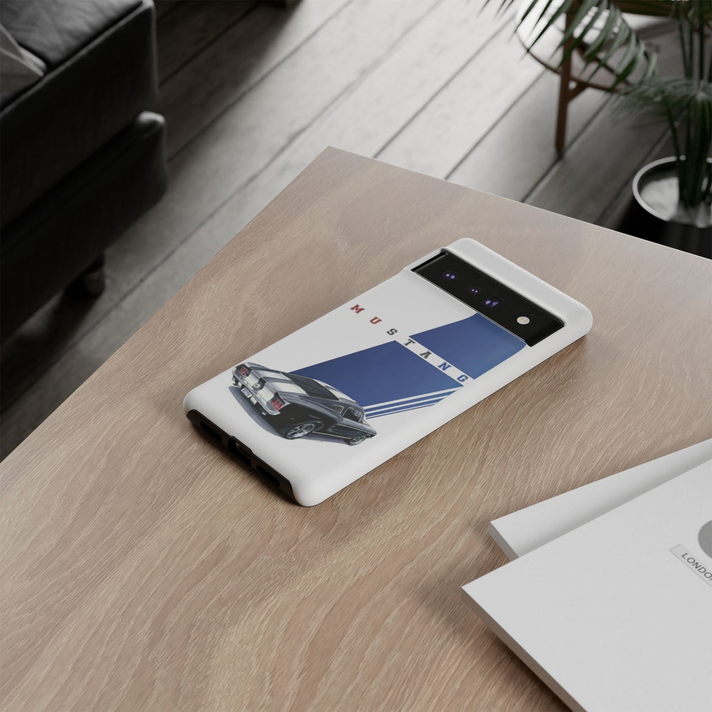 Mustang Car Art Tough Cases For iPhones, Samsung Galaxy and Google Pixel