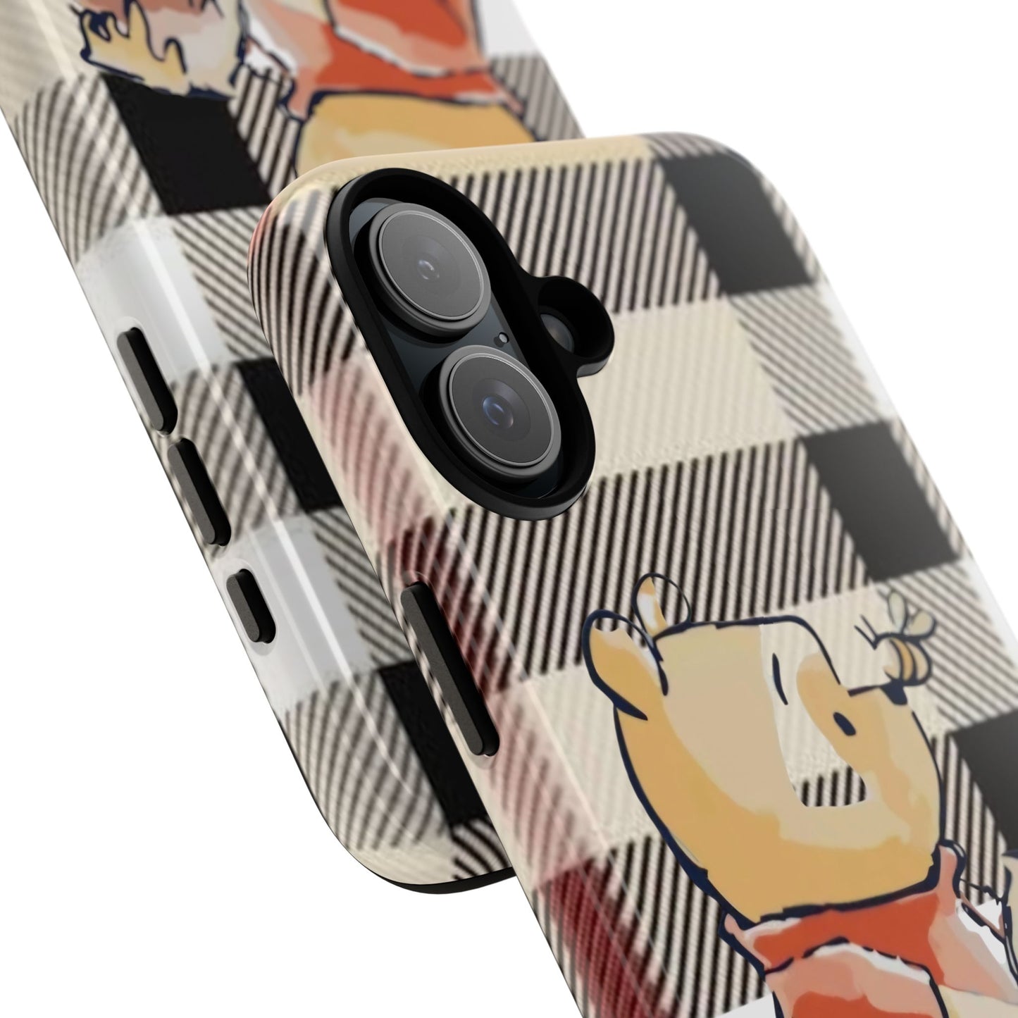 Cute Animal Phone Case, Winnie the Pooh Design, Gift for Kids, Character Case,