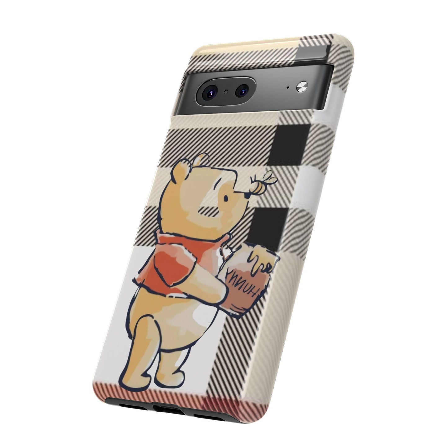 Cute Animal Phone Case, Winnie the Pooh Design, Gift for Kids, Character Case,