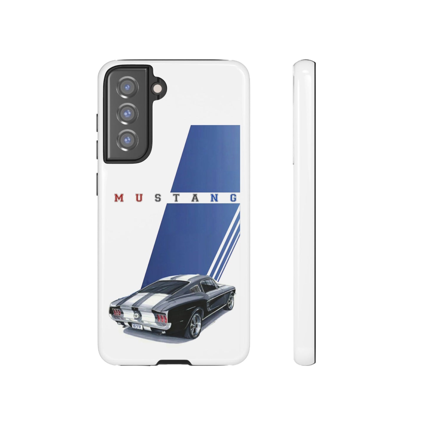 Mustang Car Art Tough Cases For iPhones, Samsung Galaxy and Google Pixel