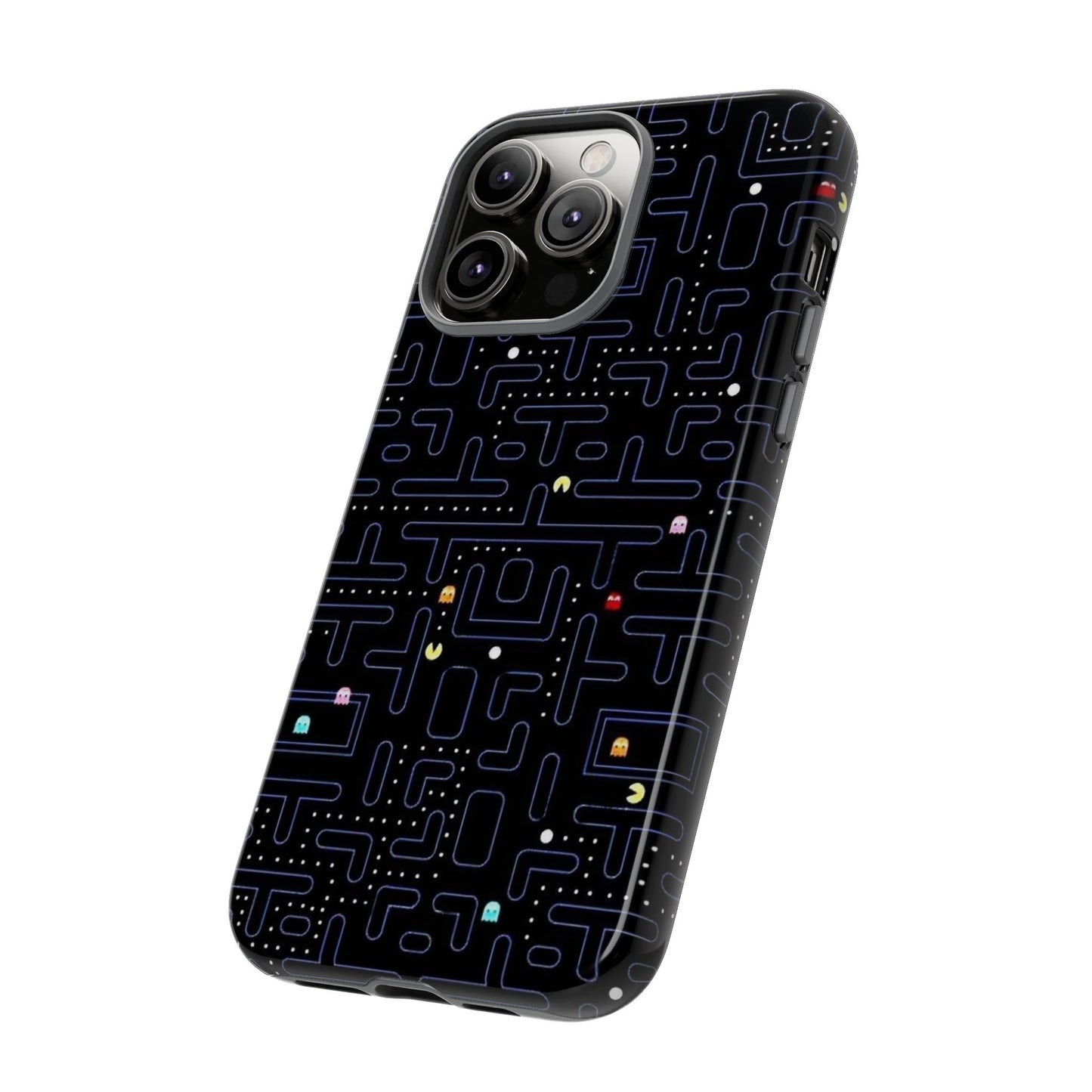 Pac-Man Tough Phone Case, Retro Gaming, Cute Gift for Gamers