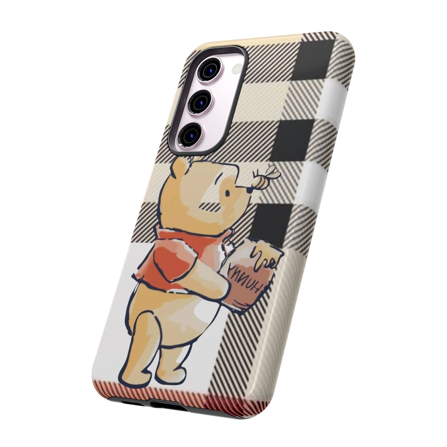 Cute Animal Phone Case, Winnie the Pooh Design, Gift for Kids, Character Case,