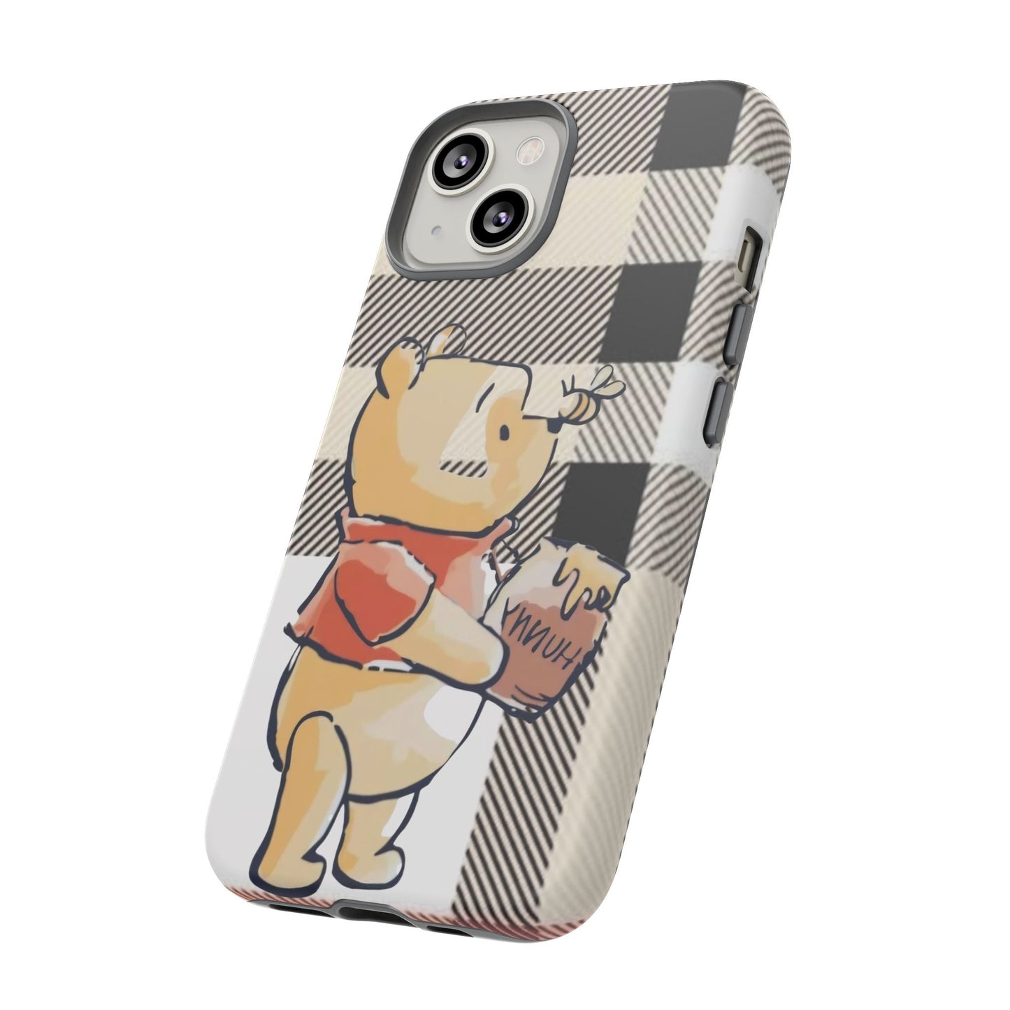 Cute Animal Phone Case, Winnie the Pooh Design, Gift for Kids, Character Case,