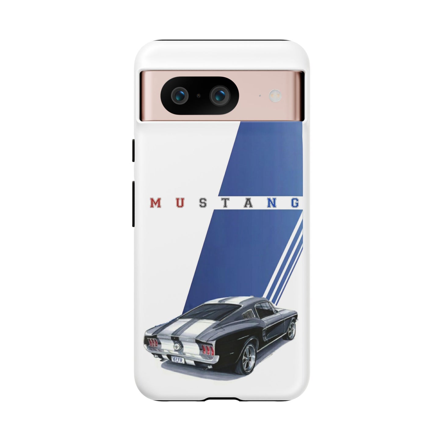 Mustang Car Art Tough Cases For iPhones, Samsung Galaxy and Google Pixel