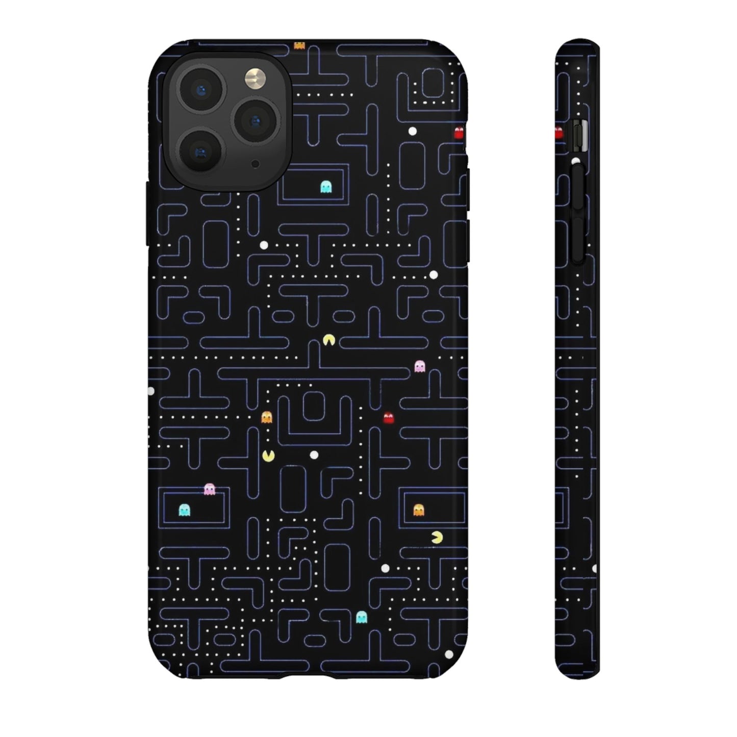 Pac-Man Tough Phone Case, Retro Gaming, Cute Gift for Gamers