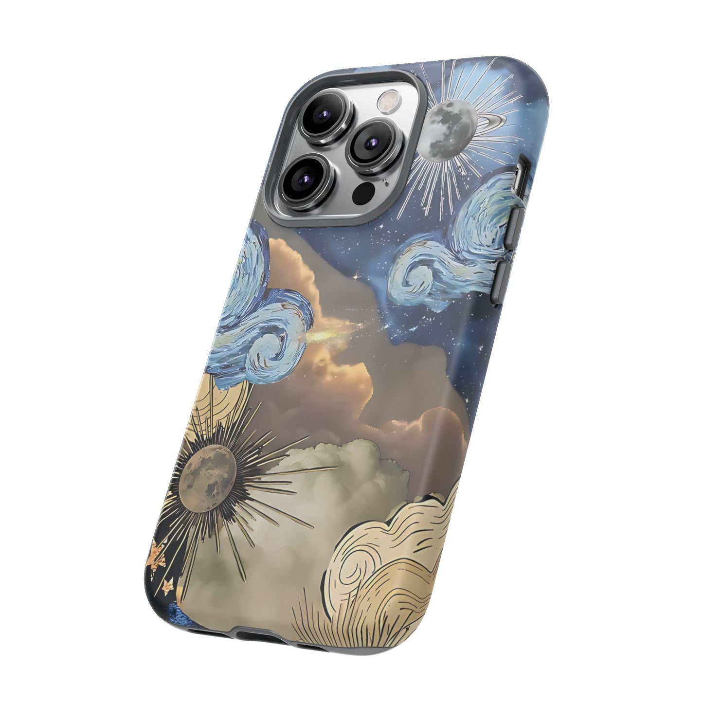 Celestial Phone Case - Cosmic Vibes for Sky Lovers, Galaxy Gift, Astrology,