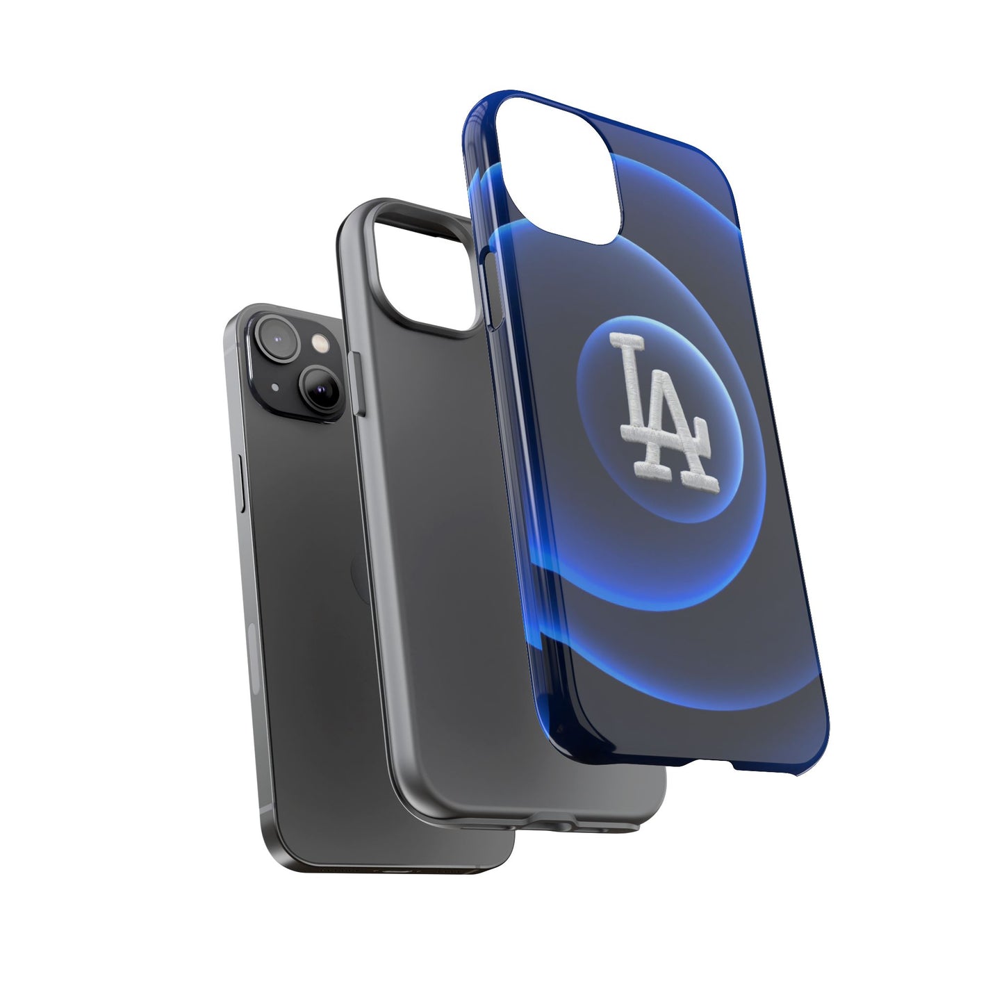 Dark Blue Tough Case for iPhone, Galaxy Phones and Google Pixel